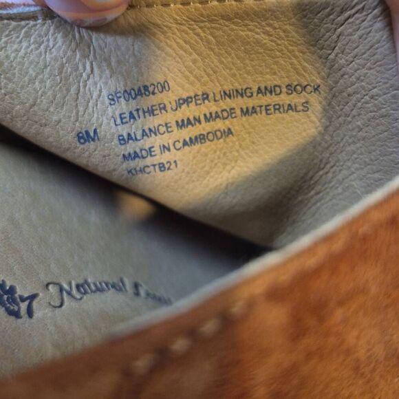 Sofft Netta Sandals Brown Leather Suede Slip On Sandal Size 8 - Picture 4 of 6